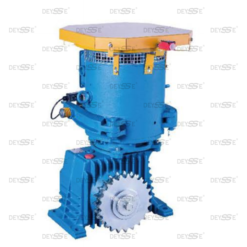 geared traction machine